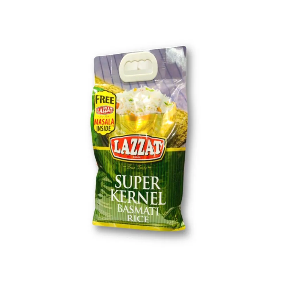 Lazzat Super Kernel Basmati Rice 5kg