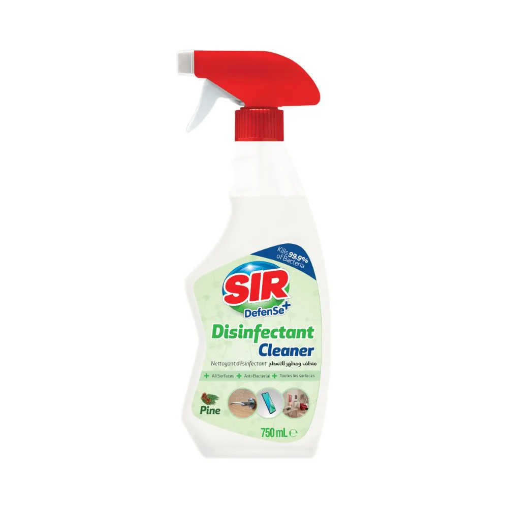 SIR Disinfectant Surface Cleaner Spray 750ml (Turkey) 