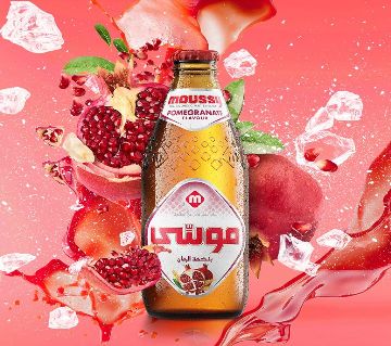 Moussy Malt Beverage - Pomegranate