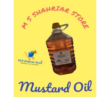 ঘানি ভাঙ্গা সরিষার তেল - ৫ লিটার (পাবনা)