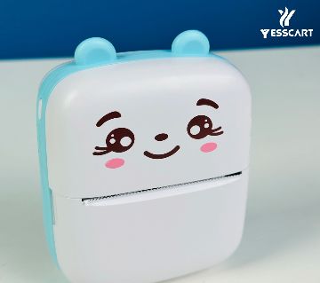 মিনি থার্মাল ব্লু-টুথ প্রিন্টার - Blue