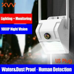 Global Version Xiaovv D6 MVR3120S-D6 Intelligent 1080P IP Camcorder Wall Lamp IR নাইট ভিশন মোশন ডিটেকশন আউটডোর ওয়াটারপ্রুফ ক্যামেরা