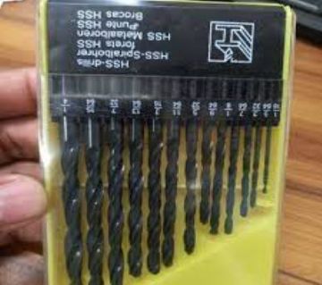 13Pcs HSS ড্রিল বিট সেট 1.5-6.5mm Twist Drill Bit 1/16-1/4 Inch Hex Shank Drive Quick Change High Speed For Drill Machine Chuck