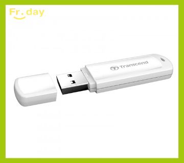 Transcend 32GB JetFlash 730 USB 3.1 Gen1 ফ্ল্যাশ ড্রাইভ - White