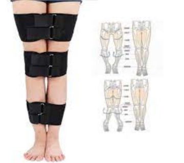 অ্যাডজাস্টেবল লেগ কারেক্টর স্ট্র্যাপ - O/X Type Leg Correction Legs Posture Correction Belt 3 in 1 Pack Knee Belt Correction 