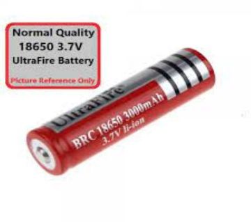 Normal Quality 18650 3.7V Lithium-ion রিচার্জেবল ব্যাটারি ফর পাওয়ার ব্যাংক/ প্যাক - BMS LED Torch Car Toys Laptop Battery DIY