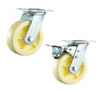 4 Pieces Set 2 Inch Wheels Universal Swivel Caster রোটেটিং হুইল ফর ট্রলি/ ফার্নিচার