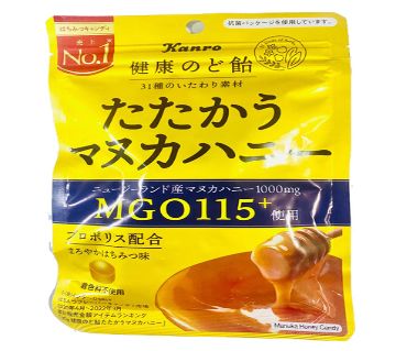 Kanro Manuka Honey Throat ক্যান্ডি (80 G)