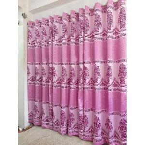 সিন্থেটিক পর্দা 42*84 ইঞ্চি 4 কুঁচি 8 আইলেট - স্ট্যান্ডার্ড সাইজ ফর উইন্ডোজ এন্ড ডোর