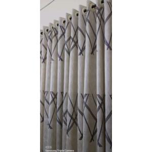 সিন্থেটিক পর্দা 42*84 ইঞ্চি 4 কুঁচি 8 আইলেট - স্ট্যান্ডার্ড সাইজ ফর উইন্ডোজ এন্ড ডোর