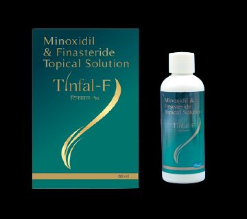 Tinfal F Minoxidil & Finasteride টপিক্যাল সল্যুশন হেয়ার গ্রোথ ট্রিটমেন্ট - 60ml