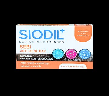 Siodil Sebi Anti Acne সোপ বার - 100gm | Face & Body