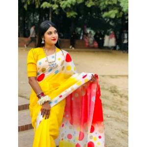 চান্দেরি সিল্ক শাড়ি