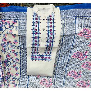 শাড়ি-পাঞ্জাবী কাপল ড্রেস