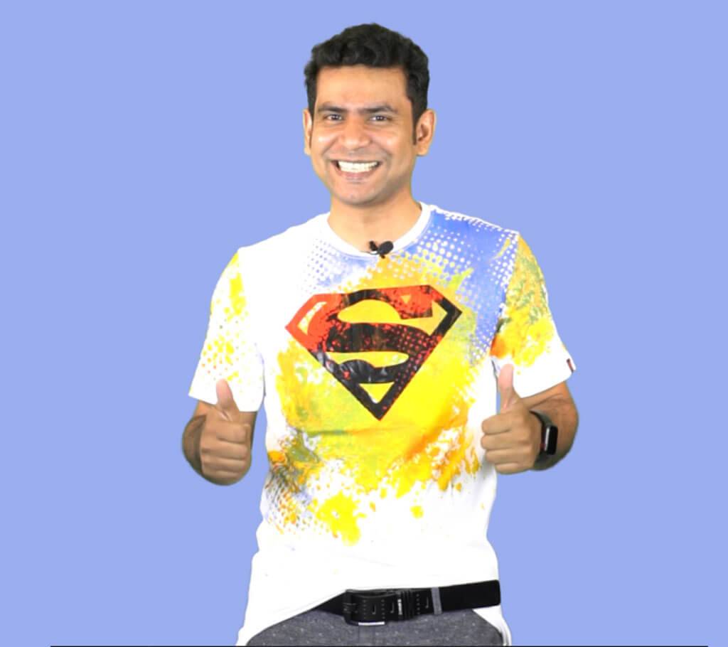 Superman জেন্টস হাফ স্লিভ কটন টি-শার্ট বাংলাদেশ - 500904