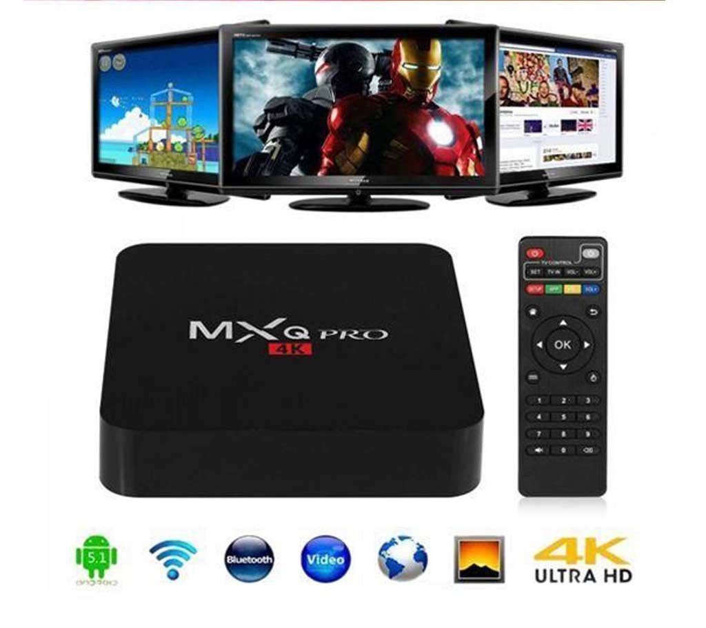 MXQ Pro 4K অ্যান্ড্রয়েড স্মার্ট TV বক্স বাংলাদেশ - 444390