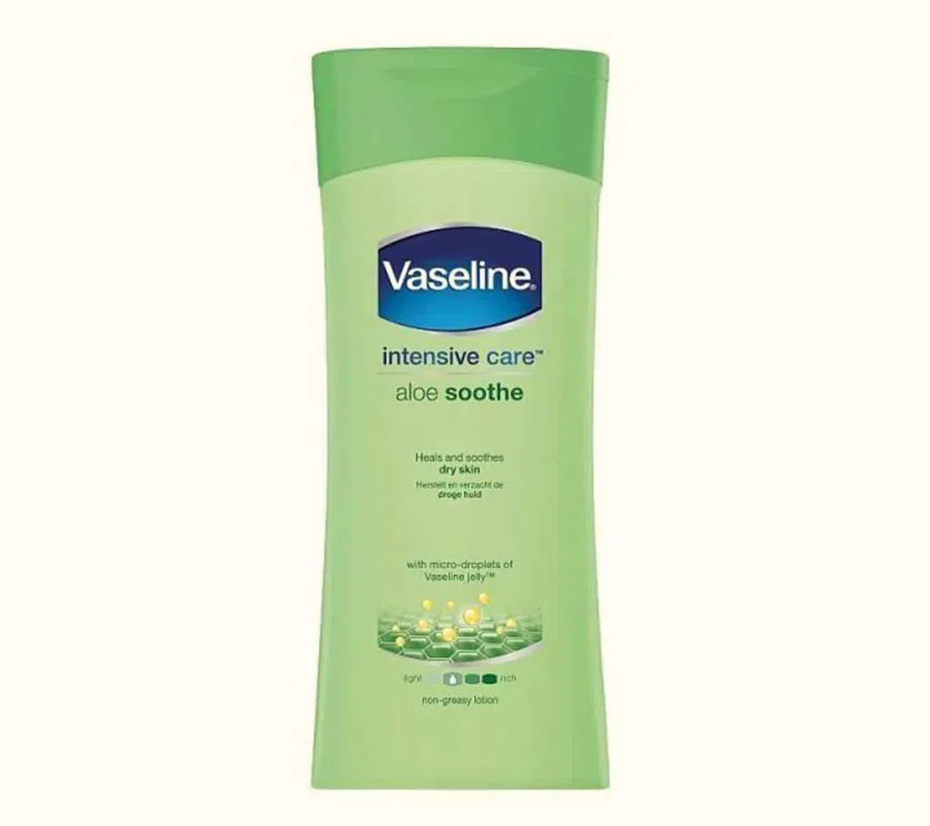 vaseline intensive care aloe soothe body lotion 200ml UK 
