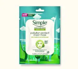 simple kind to skin pollution protect mask 1 pcs UK 