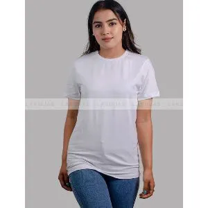 White Color Cotton T-shirt for Women