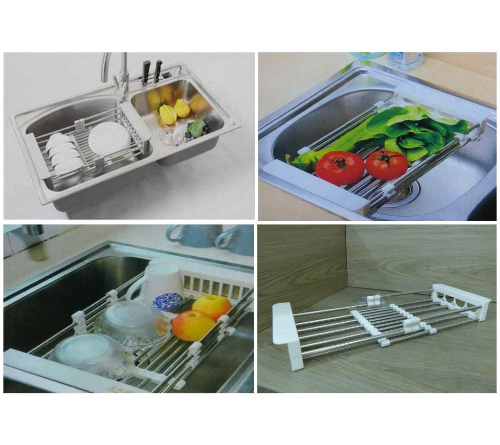 Adjustable Kitchen Sink Drainer Rack 420004 buy from Sandglass BD . in