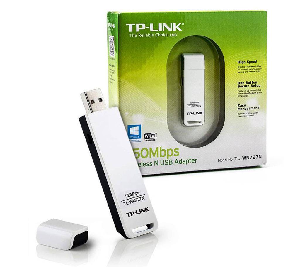 TPLINK WN727 N USB ওয়্যারলেস অ্যাডাপ্টার বাংলাদেশ - 547205