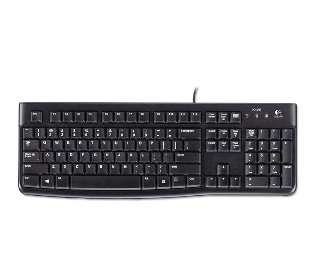 K120 Bangla USB Logitech Keyboard বাংলাদেশ - 633574