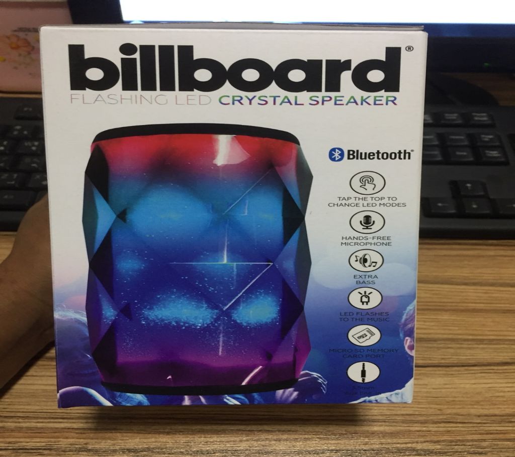 Billboard Bluetooth Flashing Led ক্রিস্টাক স্পিকার বাংলাদেশ - 923041
