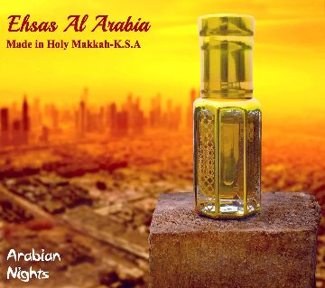 Ehsas Al Arabia অ্যারাবিয়ান আতর - Made in K.S.A (3ml)