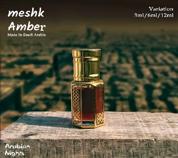 Meshk Amber আতর ফর মেন: Made in Saudi Arabia - 3ML