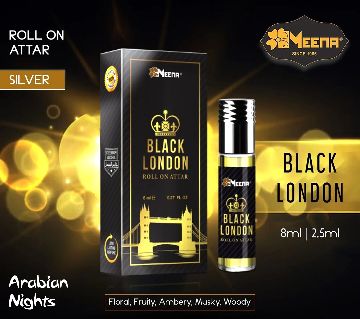 Black London রোল-অন আতর ফর মেন - 8ML (Made In India)