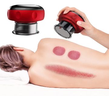 ইলেকট্রিক কাপিং ডিভাইস - 5 Massage Modes with Heating Therapy, Full Body Vacuum Suction Detox Massage Machine Tools
