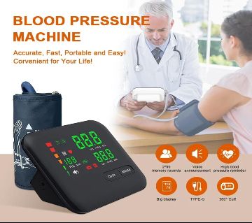 USB রিচার্জেবল ডিজিটাল LED ব্লাড প্রেশার মনিটর