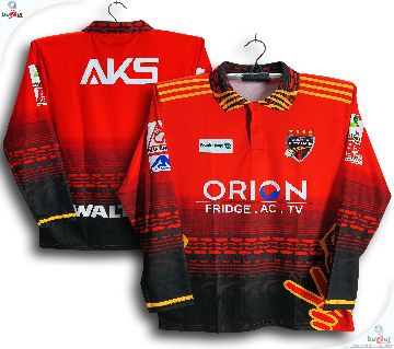 কুমিল্লা ভিক্টোরিয়ান্স ফুল-স্লীভ বিপিএল ক্রিকেট জার্সি উইথ কলার