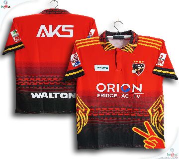 কুমিল্লা ভিক্টোরিয়ান্স শর্ট-স্লীভ বিপিএল জার্সি উইথ কলার