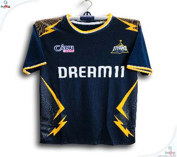 গুজরাত টাইটানস শর্ট-স্লীভ আইপিএল ক্রিকেট জার্সি