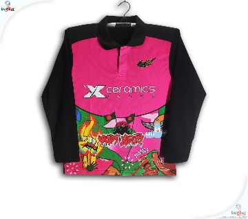 সিলেট স্ট্রাইকার্স ফুল-স্লীভ বিপিএল ক্রিকেট জার্সি উইথ কলার